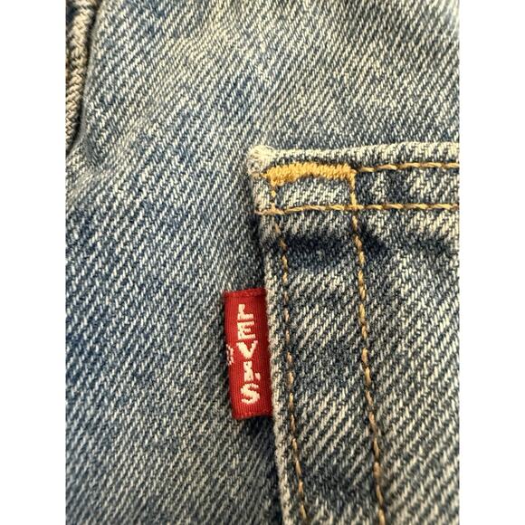 Levis 501 Denim Womens Floral Patchwork 150 Anniversary Edition Jean Shorts 32 - Picture 5 of 13